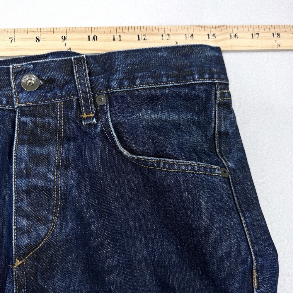 Rag and Bone Jeans Mens 30 Slim Straight 15X Tailored Workwear Olive Resin 30x31 - Picture 13 of 16